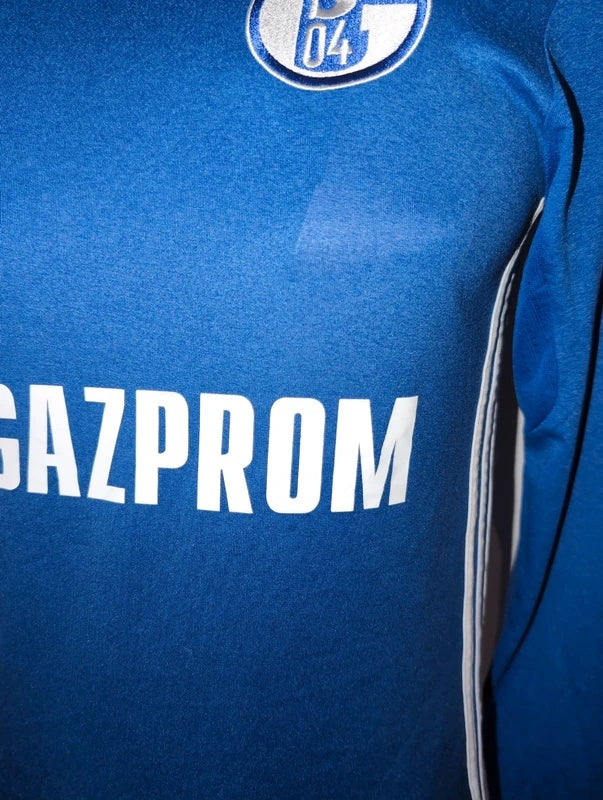 Schalke 04 2016 2017 adidas longsleeve football shirt soccer jersey S ai7226