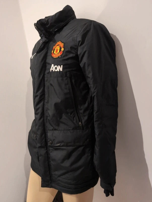 Manchester United 2013 2014 Nike Padded Bench Coat jacket S