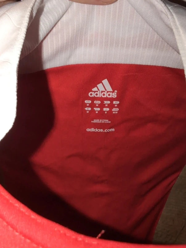 Benfica B 2006 2007 matchworn adidas football shirt soccer jersey M #8