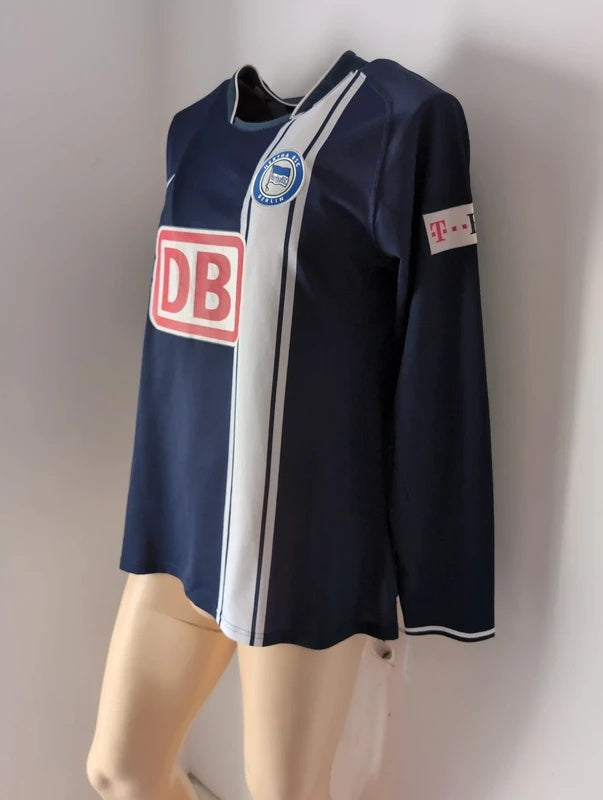 Hertha Berlin 2007 2008 Nike matchworn football shirt soccer jersey XL #14 simunic
