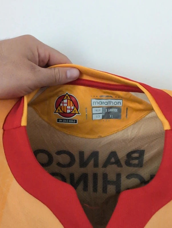 Barcelona sc marathon 2021 matchworn football shirt soccer jersey XL #10 Kitu
