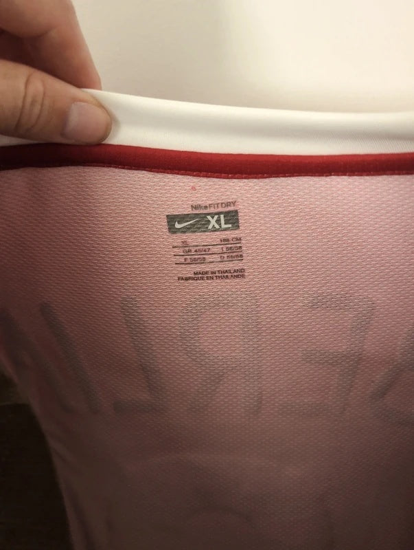 Hertha Berlin 2007 2008 away Nike matchworn football shirt soccer jersey XL #9 pantelic 242517-649