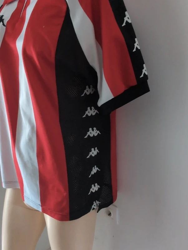 sparta Rotterdam red star template kappa 90s football shirt soccer jersey L