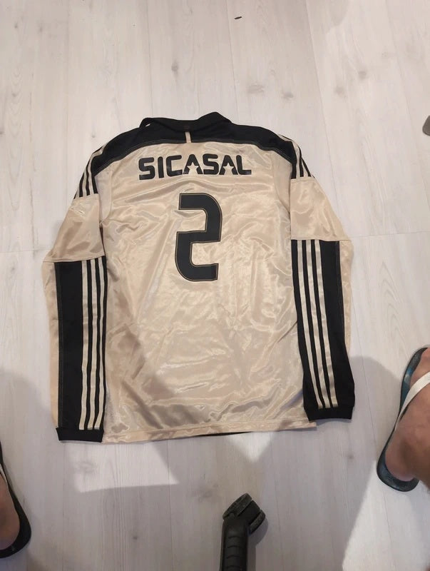 Benfica B 2011 2012 away adidas longsleeve matchworn formotion football shirt soccer jersey S #2