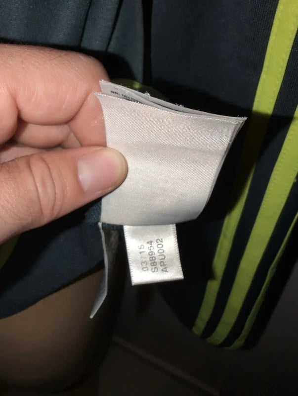 Real Madrid 2015 2016 adidas football sweater soccer L s88964