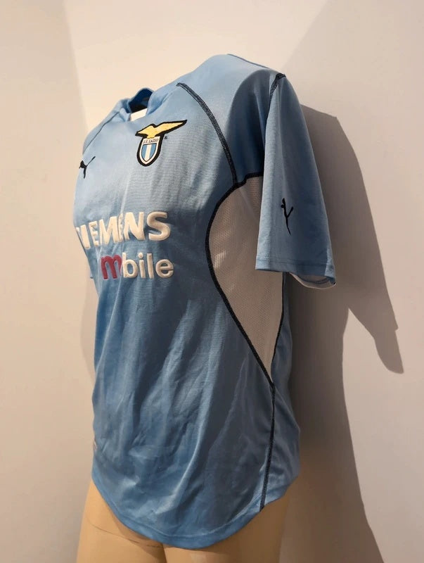 Lazio 2001 2002 puma football shirt soccer jersey XL