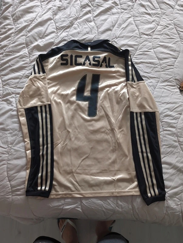 Benfica B 2011 2012 adidas away matchworn formotion football shirt soccer jersey S #4