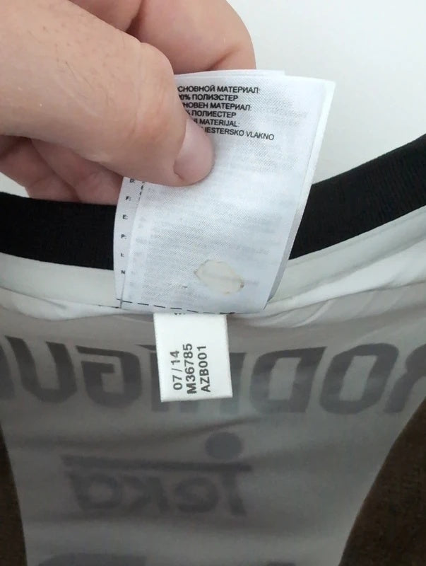 Real Madrid 2014 adidas basketball shirt jersey S M36785