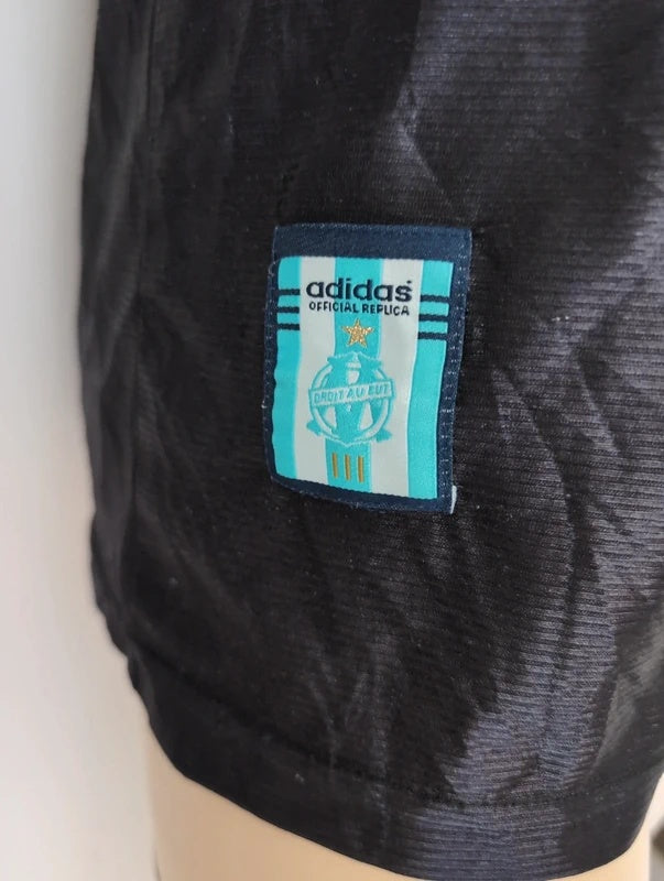 Marseille 1999 2000 third adidas football shirt soccer jersey XL 627121