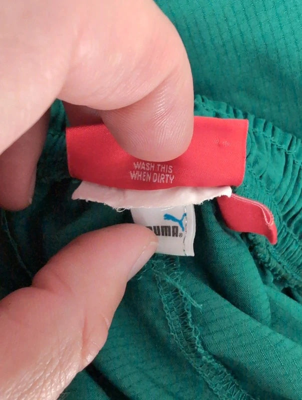 Sporting 2006 2007 puma matchworn football shorts soccer XL #24 Miguel veloso