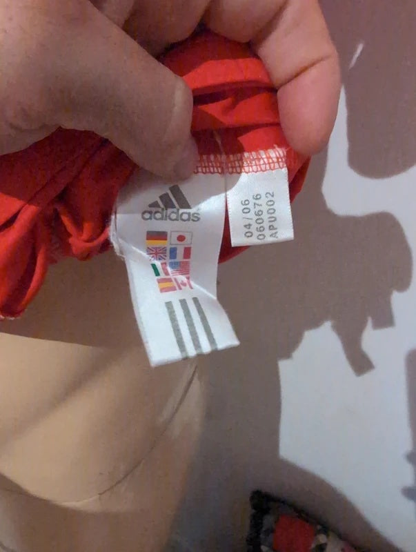 Benfica B 2006 2007 adidas matchworn football shirt soccer jersey M #11