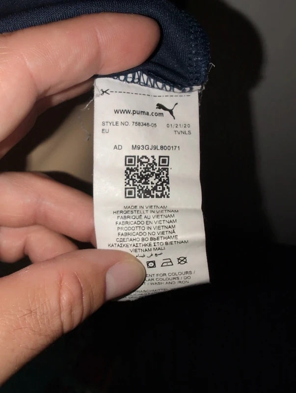 Valencia 2019 2020 puma training football shirt soccer jersey S 758346 05