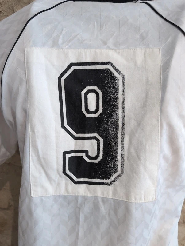 CD nacional 1987 1988 Hummel matchworn away football shirt soccer jersey XL #9