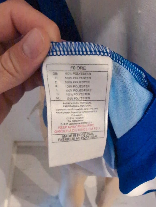 FC porto 2000 2001 Nike matchworn basketball shirt jersey XXL #14