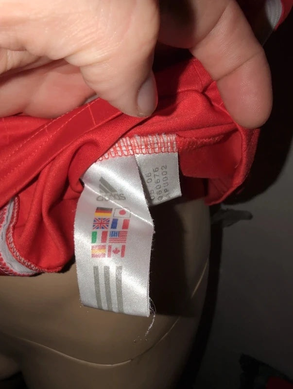 Benfica B 2006 2007 adidas matchworn football shirt soccer jersey M #7