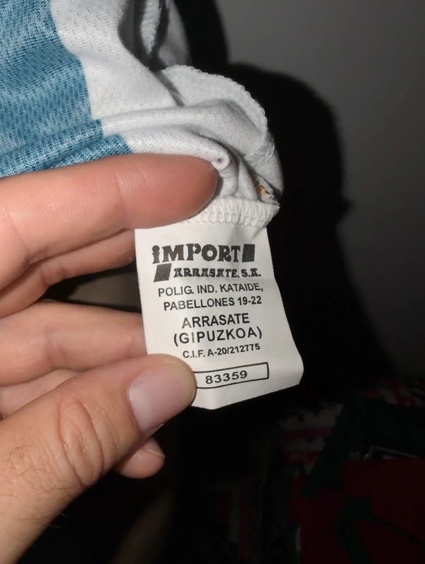 Real sociedad 2003 2004 astore football shirt soccer jersey XL