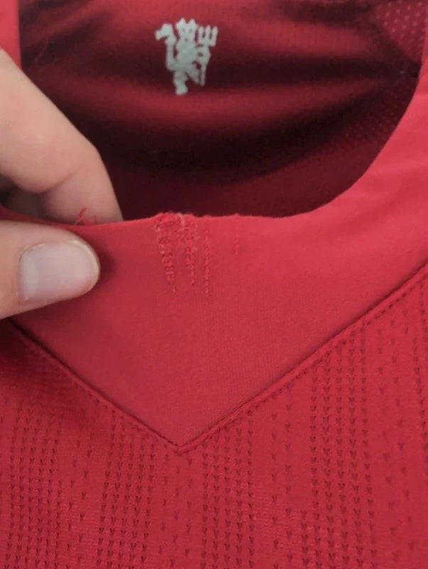 Manchester united 2007 2008 Nike football shirt soccer jersey L 237924 666