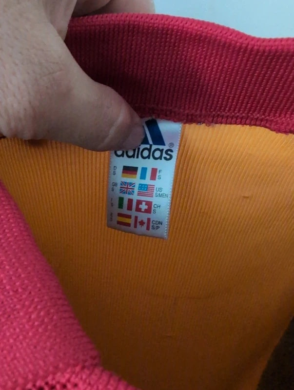 Benfica 1998 1999 away adidas football shirt soccer jersey S