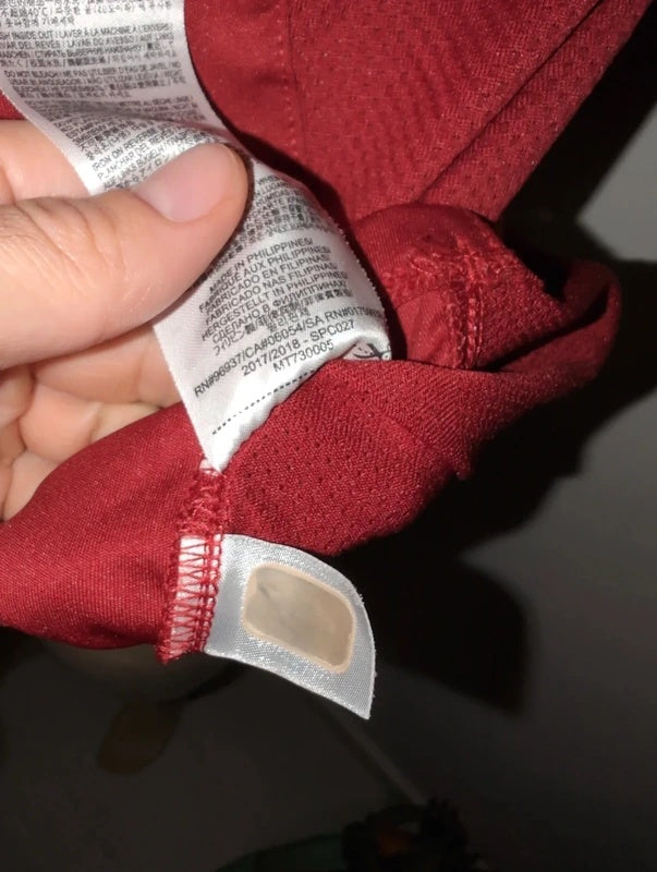 Liverpool 2017 2018 new balance football shirt soccer jersey XL mt730005