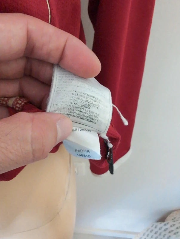 Manchester united 2006 2007 Nike longsleeve football shirt soccer jersey M