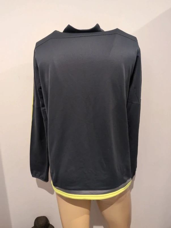 Real Madrid 2015 2016 adidas football sweater soccer L s88964