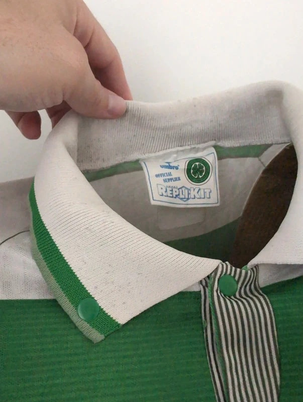 Celtic 1991 1992 umbro football shirt soccer jersey M