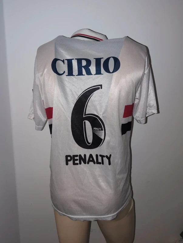 São Paulo 1999 penalty football shirt soccer jersey L #6 Serginho