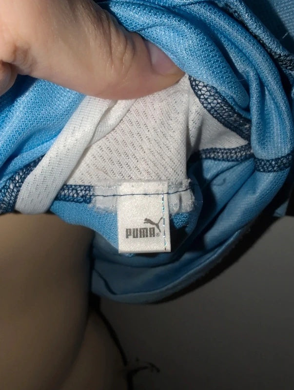 Lazio 2001 2002 puma football shirt soccer jersey XL