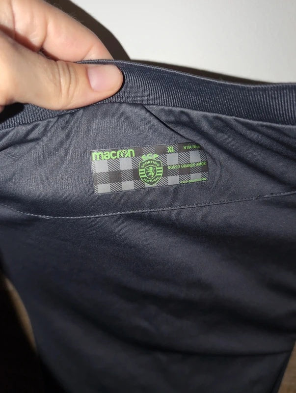Sporting B 2018 2019 macron matchworn football shirt soccer jersey XL #4 vidigal