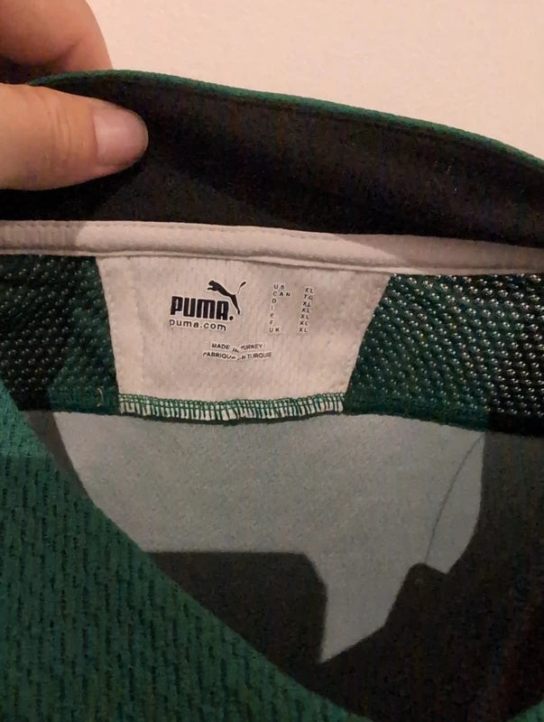 Sporting puma 2009 2010 football shirt soccer jersey XL bnwt