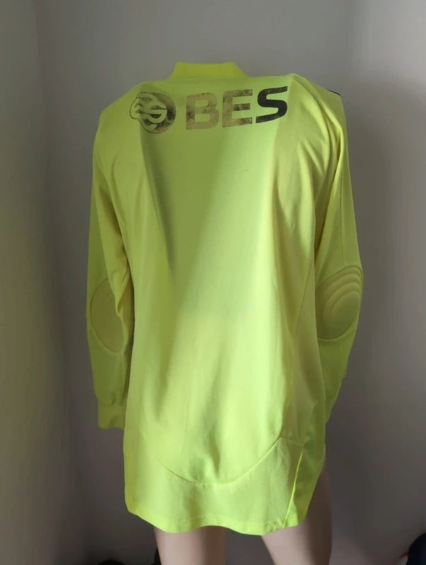 Benfica 2008 adidas goalkeeper football shirt soccer jersey L 315131