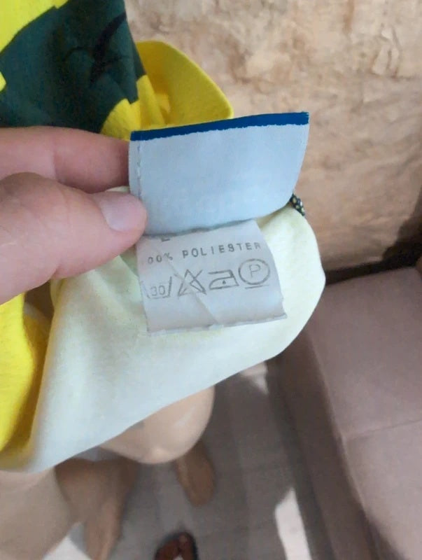 Sporting 1998 1999 away Reebok football shirt soccer jersey L #20 quaresma