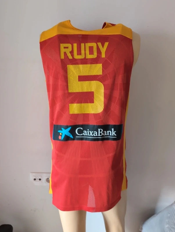 Spain 2014 Nike basketball shirt soccer jersey M 598953 600