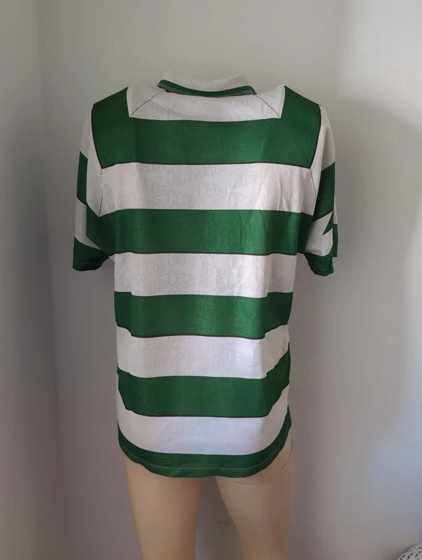 Celtic 1991 1992 umbro football shirt soccer jersey M