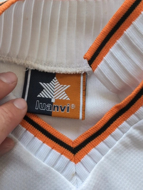 Valencia 1998 1999 luanvi football shirt soccer jersey boys M size