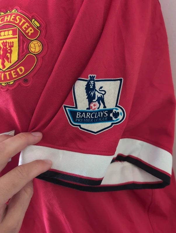 Manchester united 2014 2015 Nike football shirt soccer jersey XXXL #5 Ferdinand