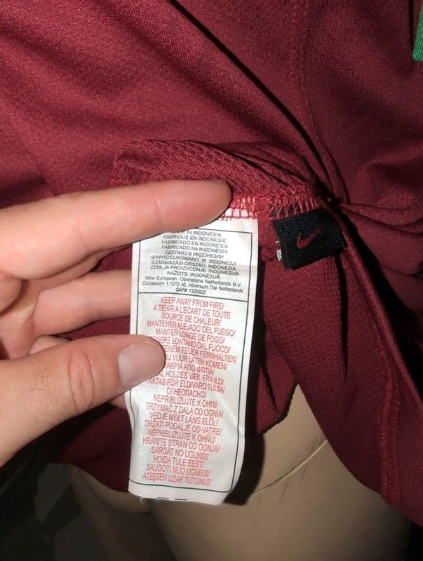 Portugal 2006 2008 Nike football shirt soccer jersey XXL #17 Ronaldo