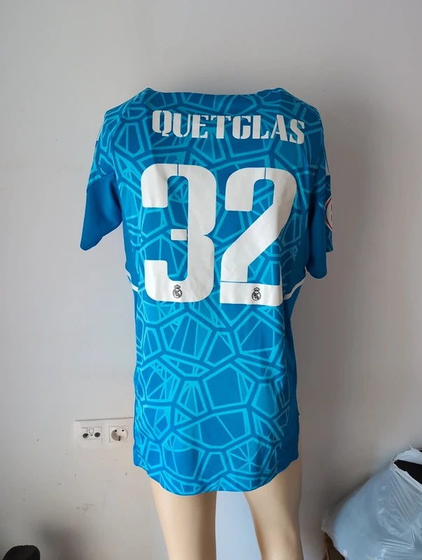 Real Madrid 2022 2023 adidas goalkeeper football shirt soccer jersey L #32 quetglas matchworn