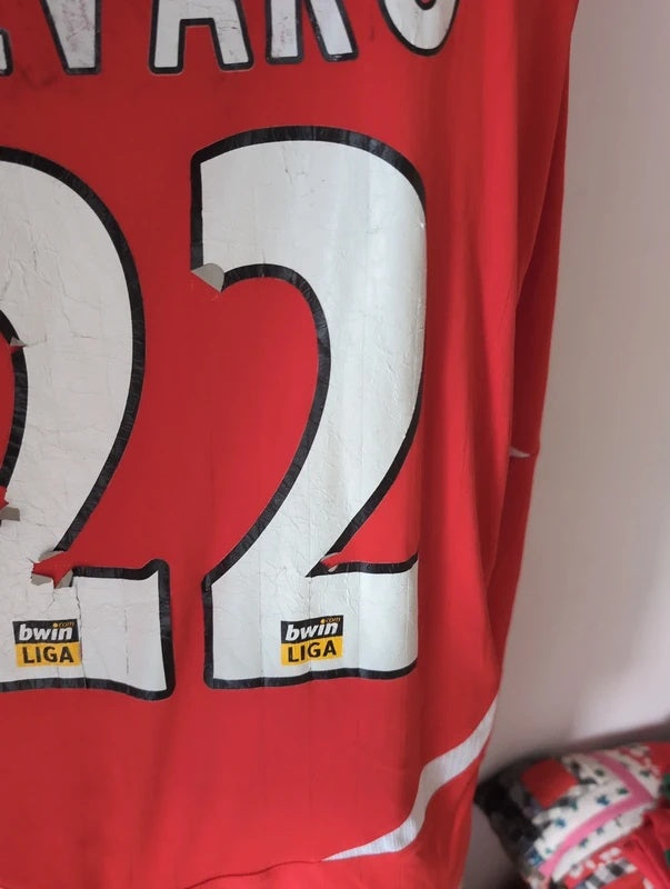 Benfica 2006 2007 adidas longsleeve football shirt soccer jersey XL 060677