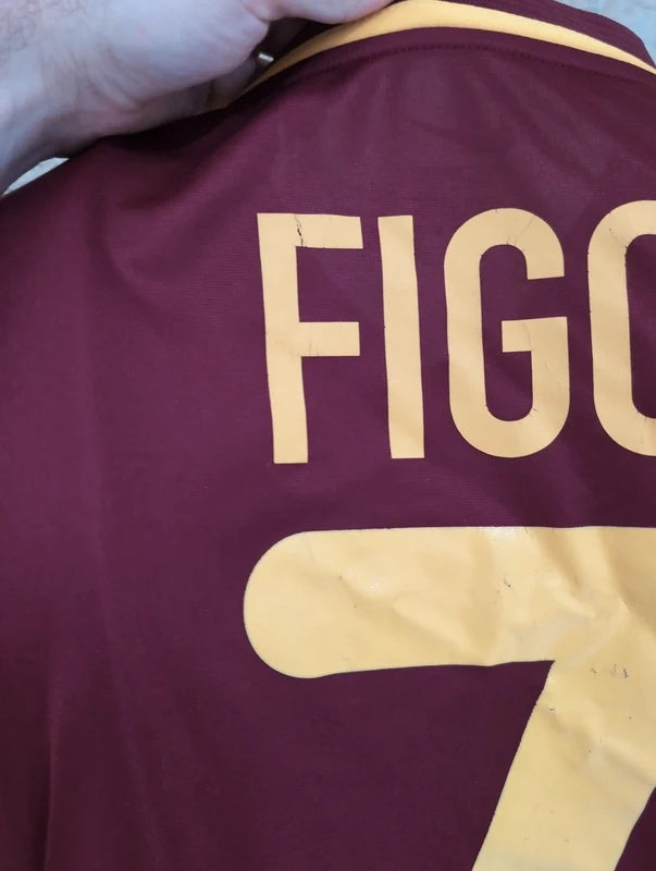 Portugal 2000 Nike matchissue football shirt soccer jersey L #7 Figo