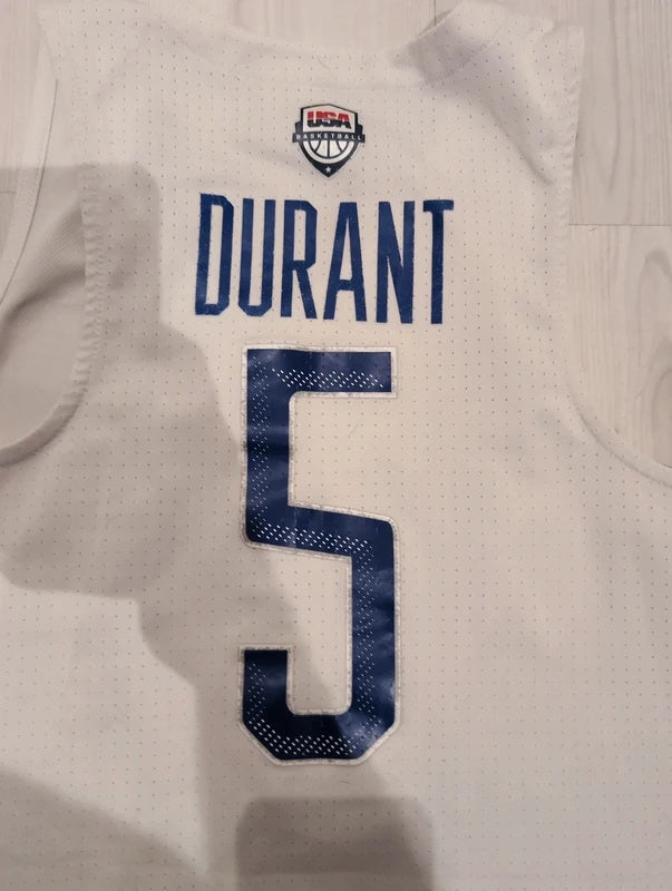 USA 2016 Nike basketball shirt jersey S #5 Durant 768810 101