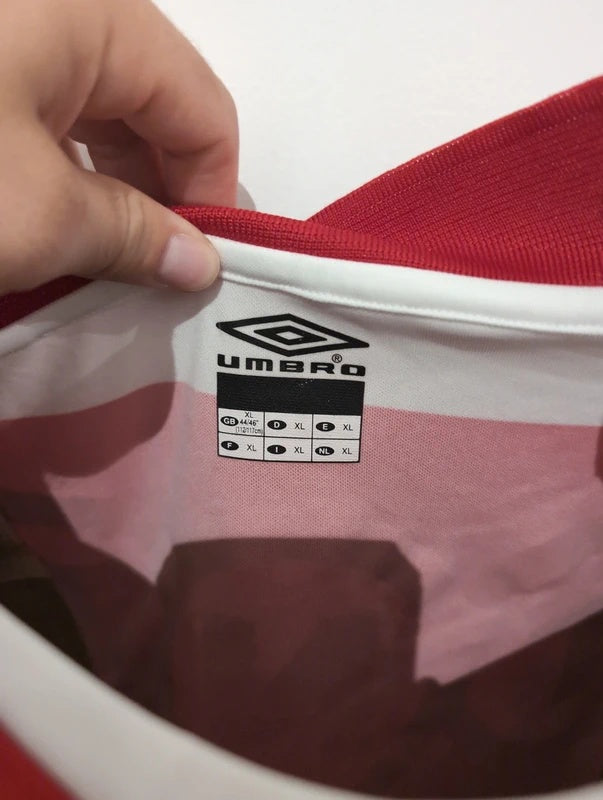 Standard Liége 2006 2007 umbro matchworn football shirt soccer jersey XL #76 Sá pinto