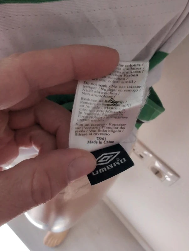 Celtic FC 2004 2005 umbro football shirt soccer jersey M