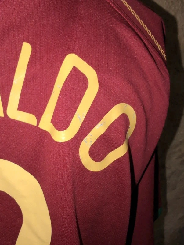 Portugal 2006 2008 Nike football shirt soccer jersey XXL #17 Ronaldo