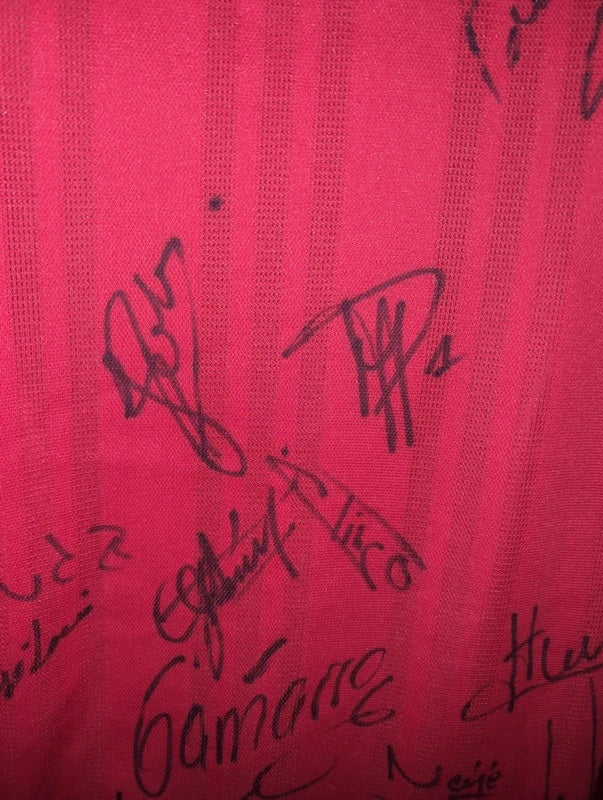 Benfica 1997 1998 adidas football shirt soccer jersey L