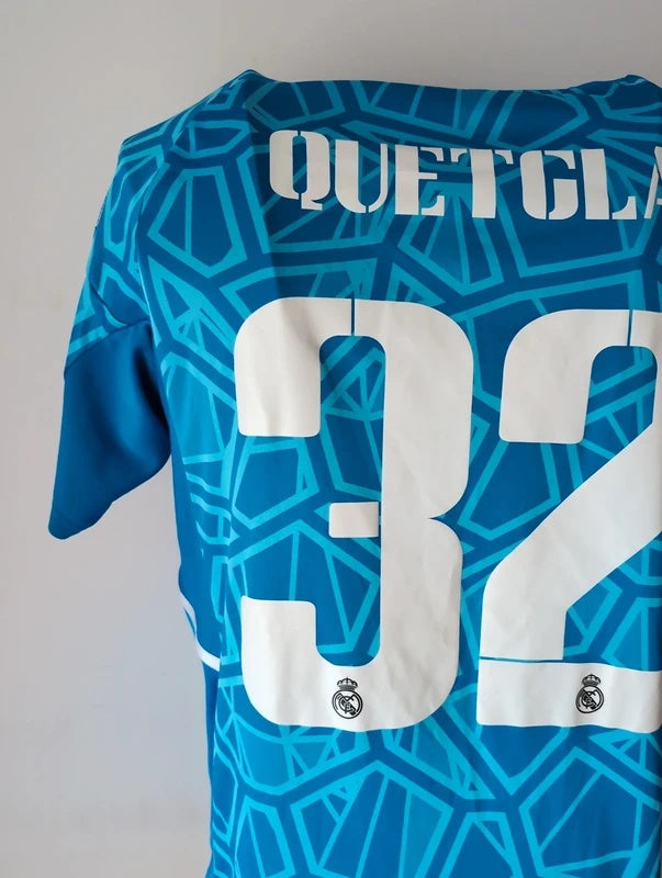 Real Madrid 2022 2023 adidas goalkeeper football shirt soccer jersey L #32 quetglas matchworn