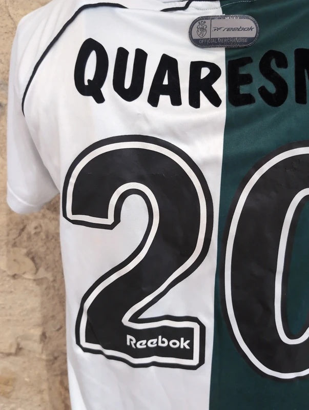 Sporting B 2002 2003 Reebok stomp football shirt soccer jersey S #20 matchworn