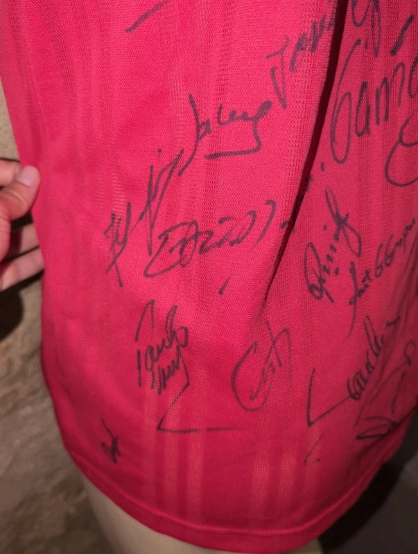 Benfica 1997 1998 adidas football shirt soccer jersey L