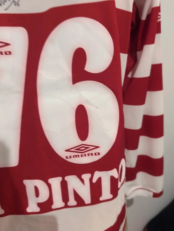 Standard Liége 2006 2007 umbro matchworn football shirt soccer jersey XL #76 Sá pinto