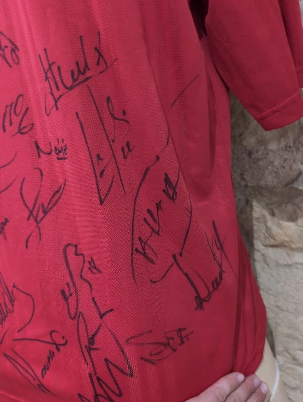 Benfica 1997 1998 adidas football shirt soccer jersey L